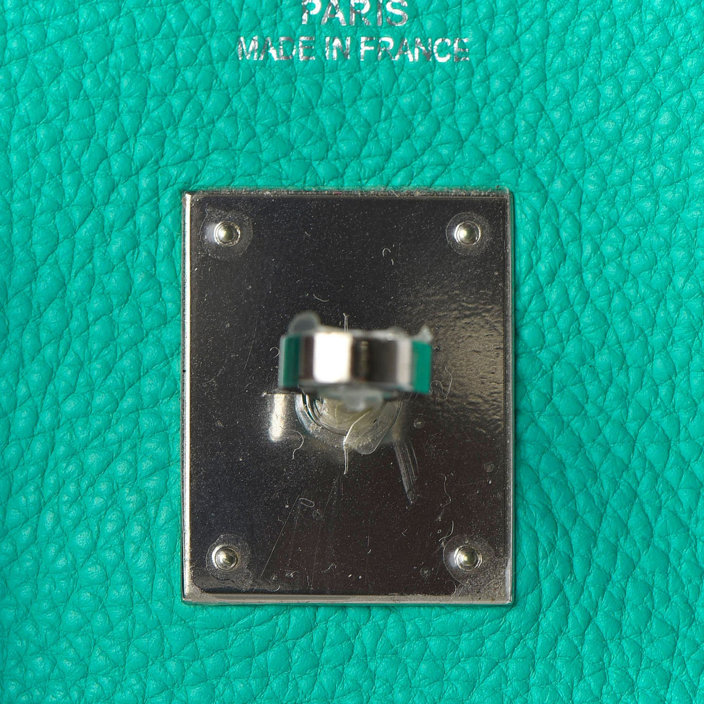Togo Birkin 35 Bleu Paon
