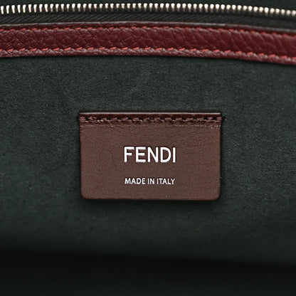 Fendi Cuoio Romano Peekaboo I SEE U Forty8 Satchel Granata 8 of 12