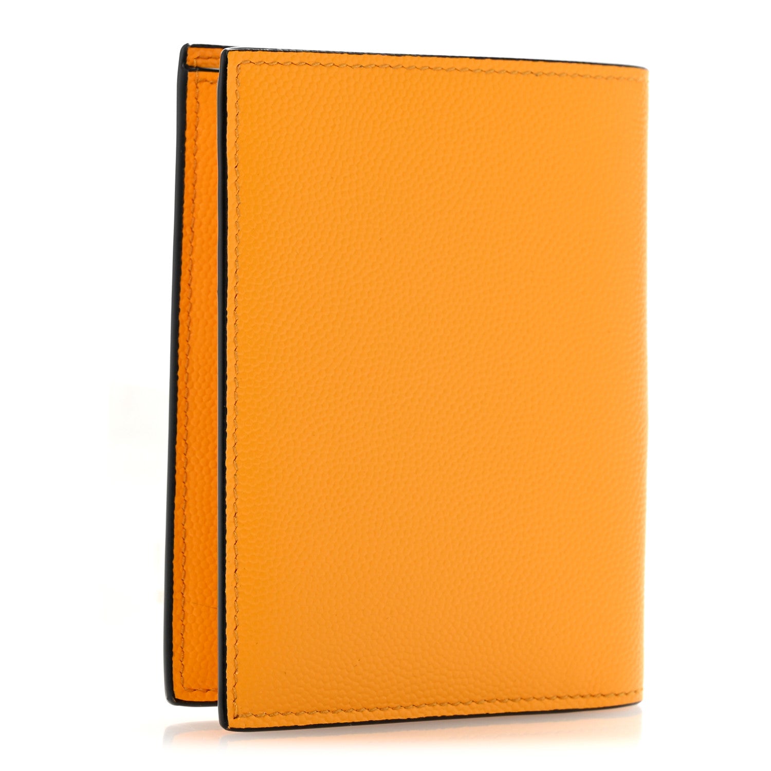 Saint Laurent Grain De Poudre Credit Card Wallet Senape Yellow 3 of 7