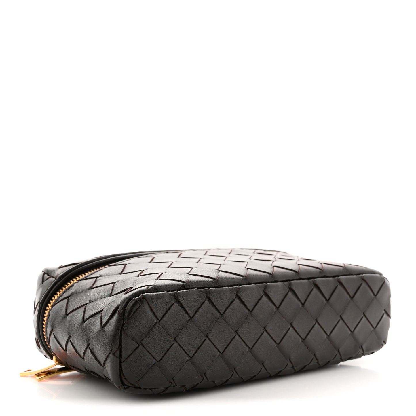 Calfskin Intrecciato Bang Bang Vanity Case Fondant