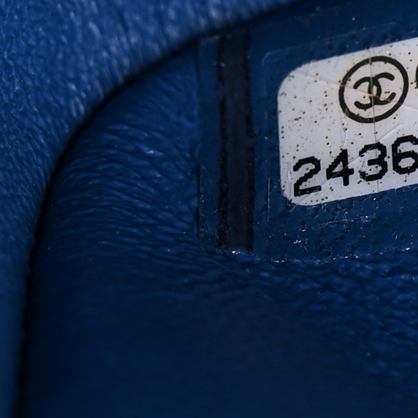 Velvet Quilted 2.55 Reissue 225 Flap Blue
