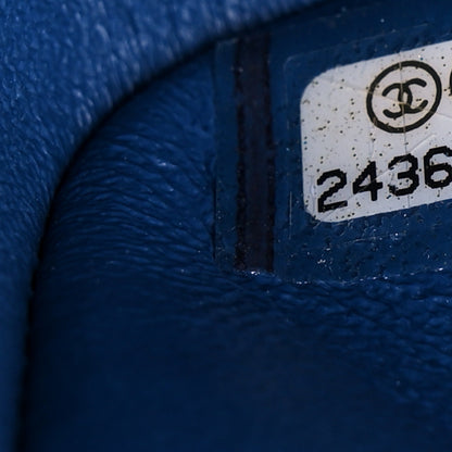 Chanel Velvet Quilted 2.55 Reissue 225 Flap Blue 7 of 10