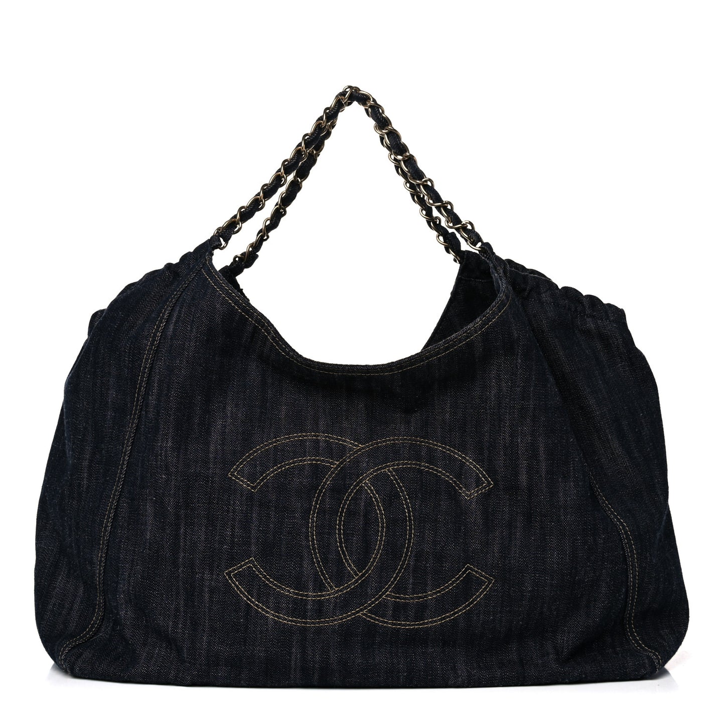 Denim XL Coco Cabas Tote Blue