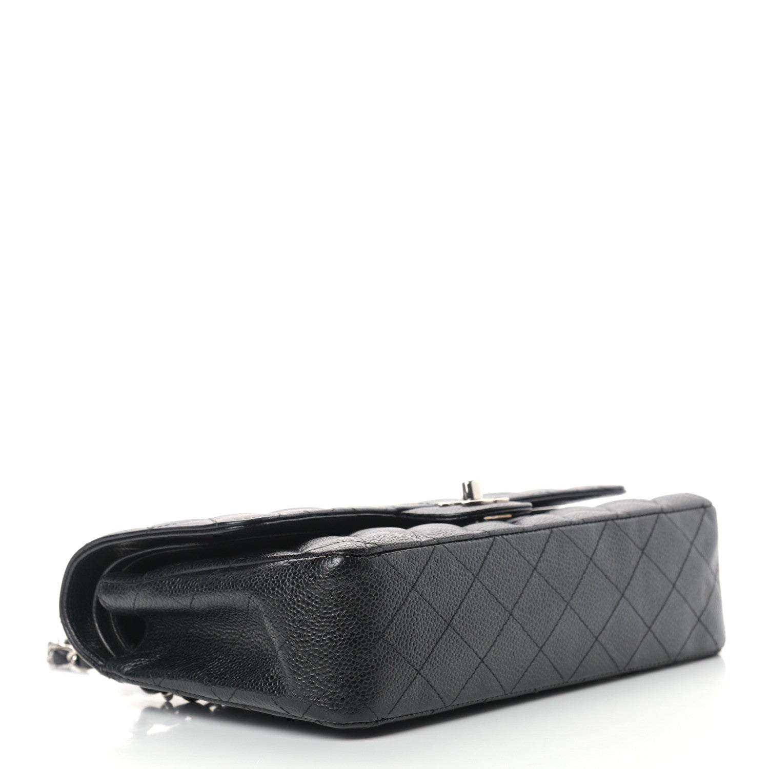 Chanel Caviar Quilted Medium Double Flap Black 4 of 14