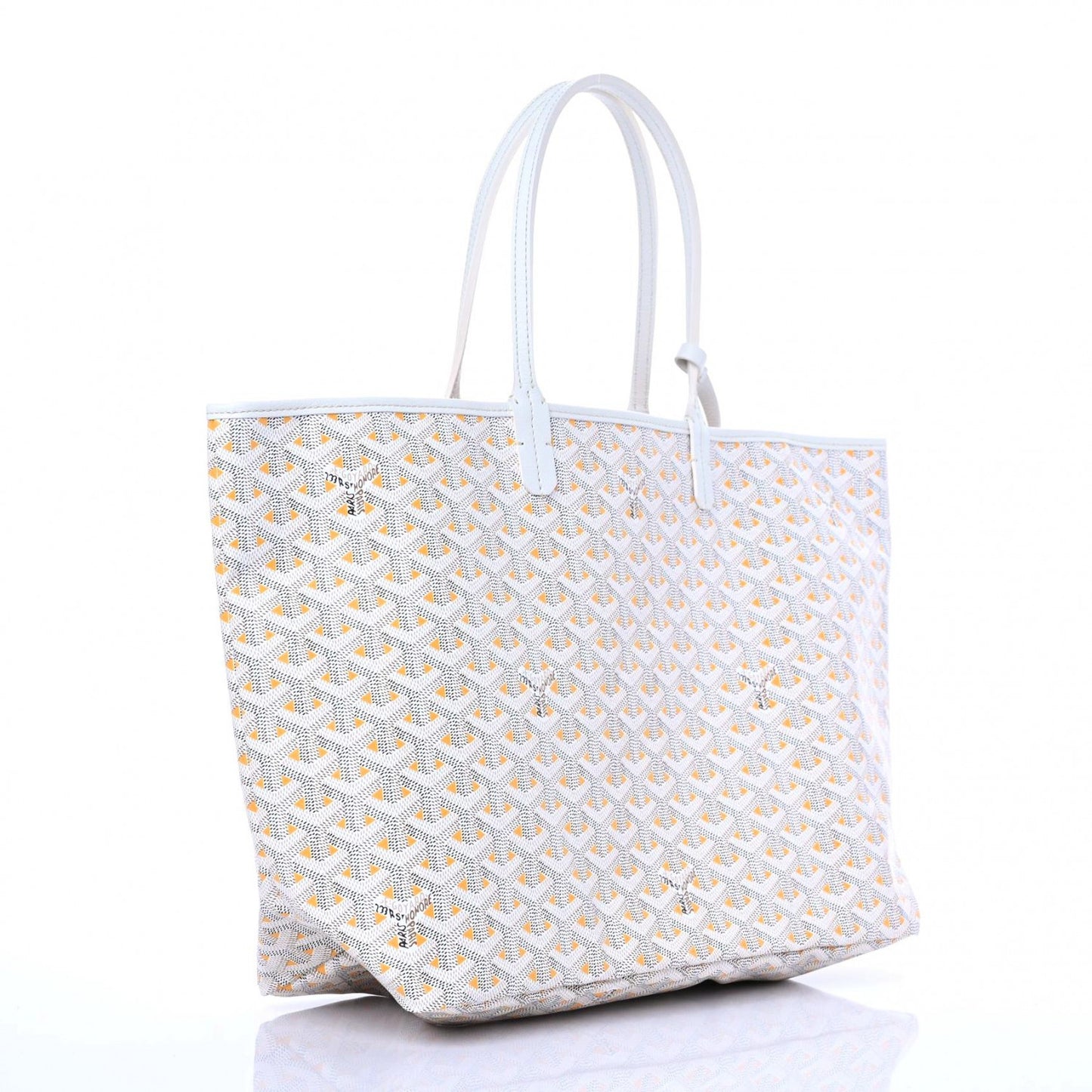 Goyardine Saint Louis Claire Voie PM White Orange