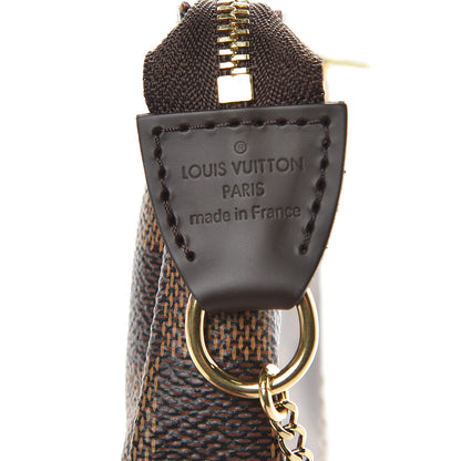 Louis Vuitton Damier Ebene Mini Pochette Accessories 7 of 8