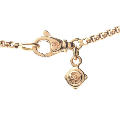 David Yurman 18K Yellow Gold Diamond Crossover Single Station Pendant Necklace 4 of 4