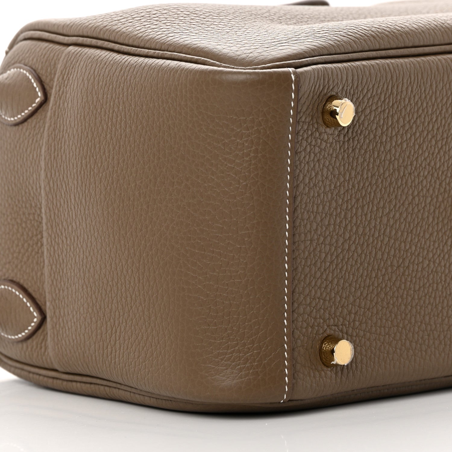 Hermes Taurillon Clemence Lindy 26 Etoupe 9 of 12