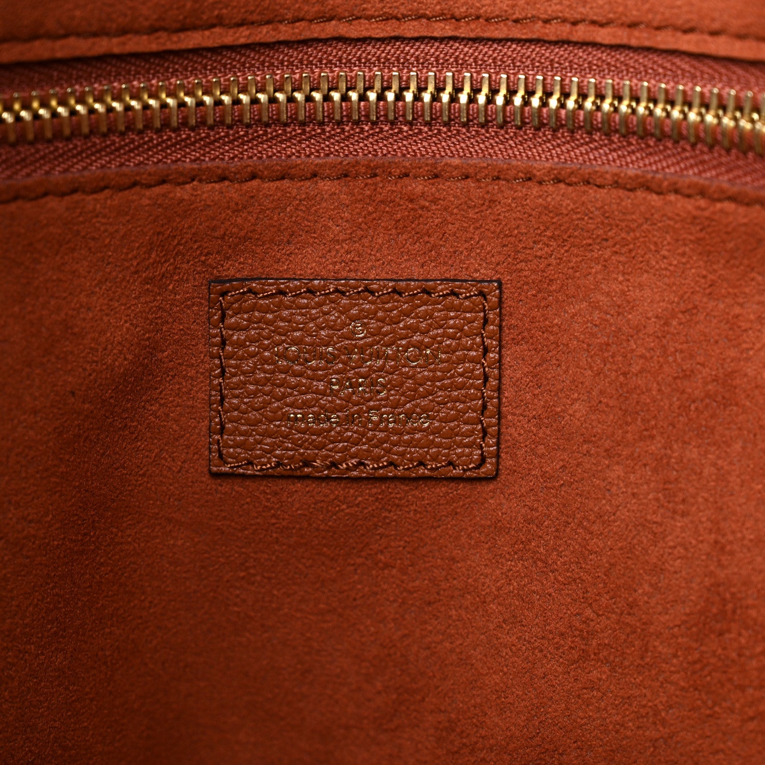 Louis Vuitton Empreinte Monogram Giant Neverfull MM Cognac 7 of 9