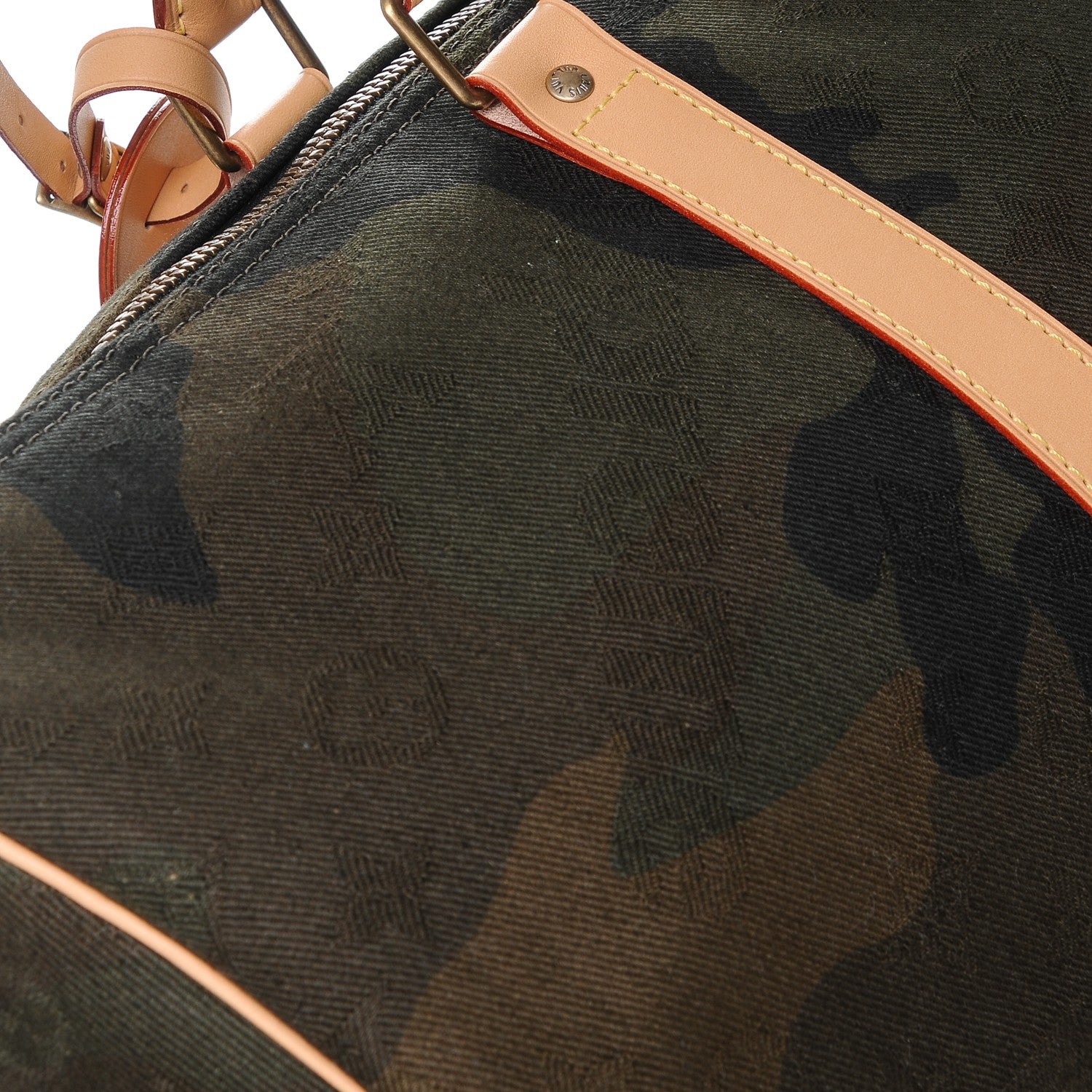 Louis Vuitton X SUPREME Monogram Camouflage Keepall Bandouliere 45 10 of 11