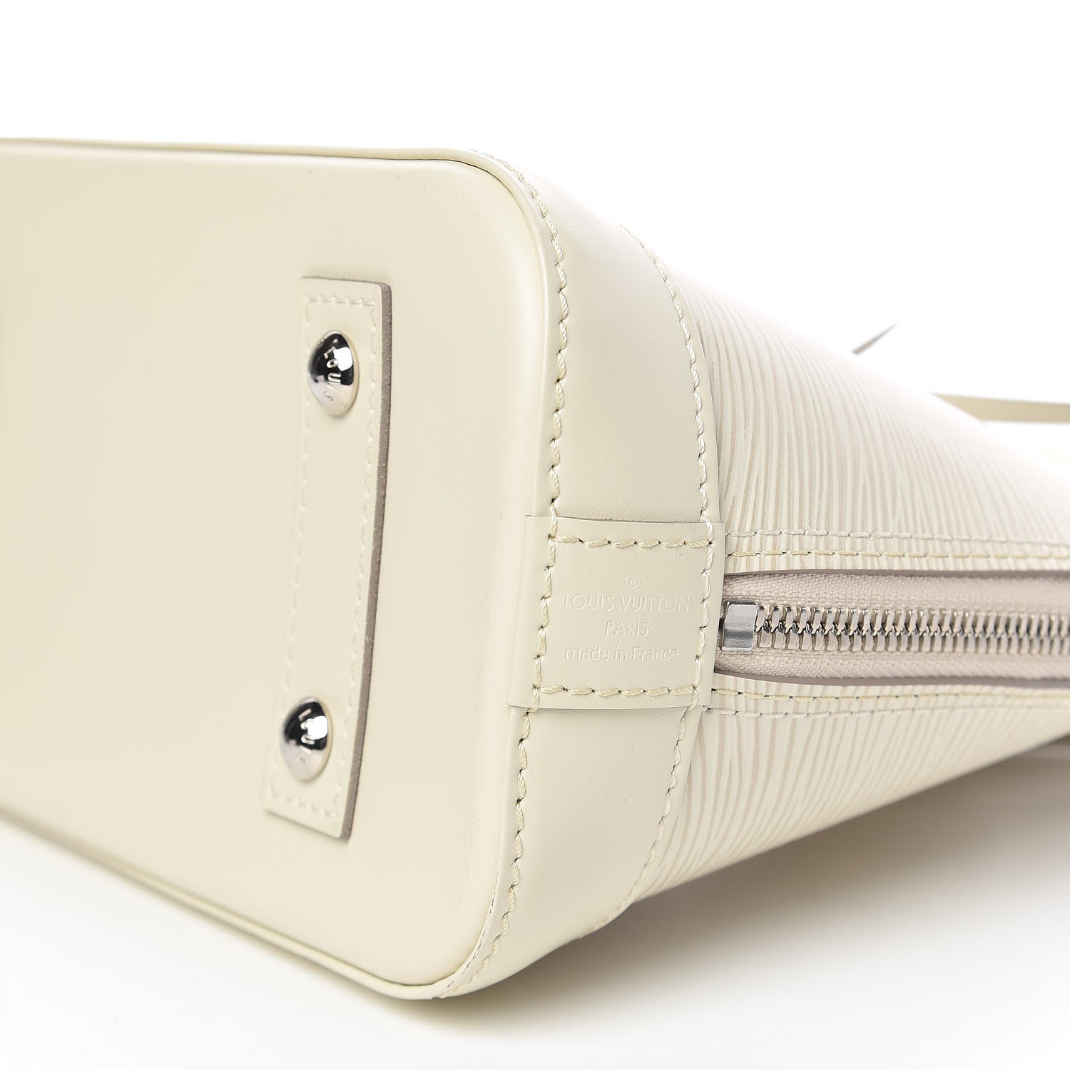 Louis Vuitton Epi Alma BB Ivory 9 of 9