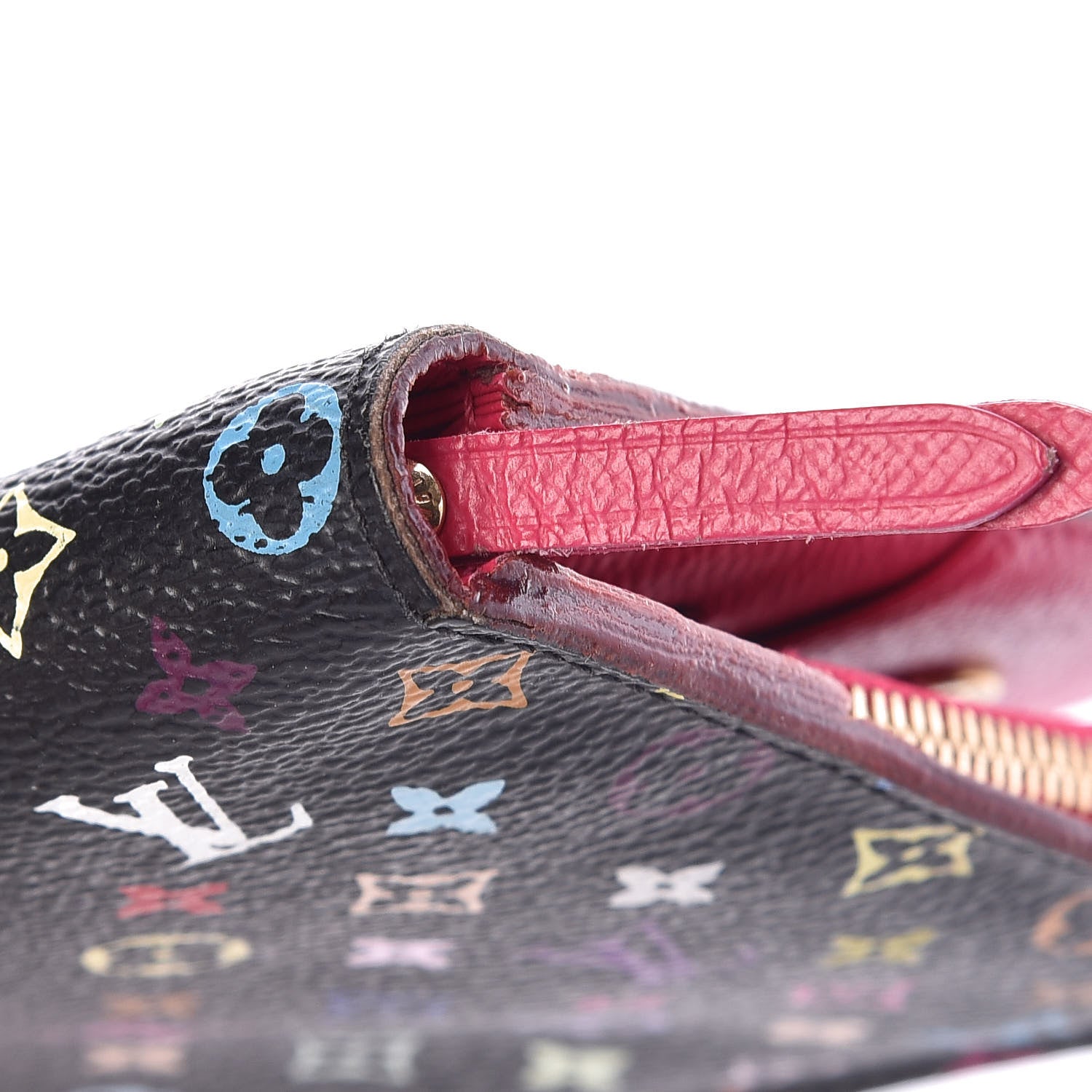 Louis Vuitton Monogram Multicolor Insolite Wallet Black Grenade 9 of 12
