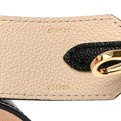 Louis Vuitton Empreinte Monogram Bandouliere Shoulder Strap Black Beige 3 of 6