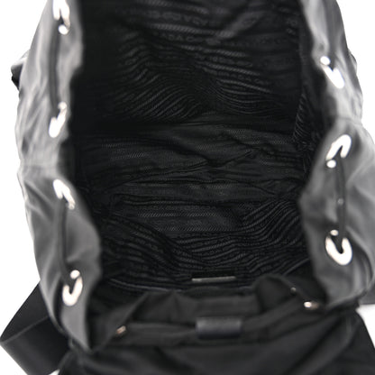 Prada Nylon Vela Medium Backpack Black 5 of 11