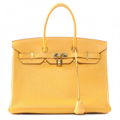 Hermes Togo Birkin 35 Curry 1 of 9