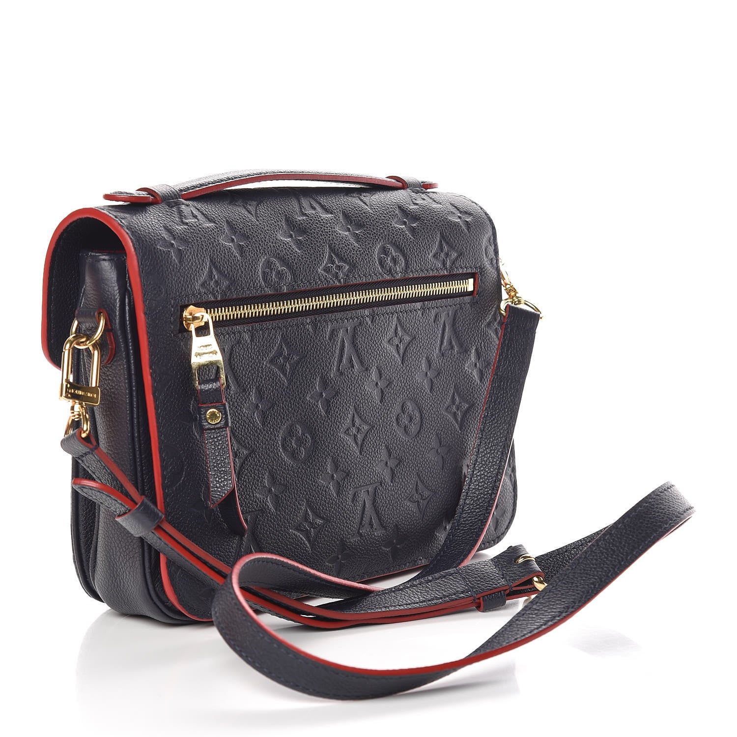 Louis Vuitton Empreinte Pochette Metis Marine Rouge 3 of 12