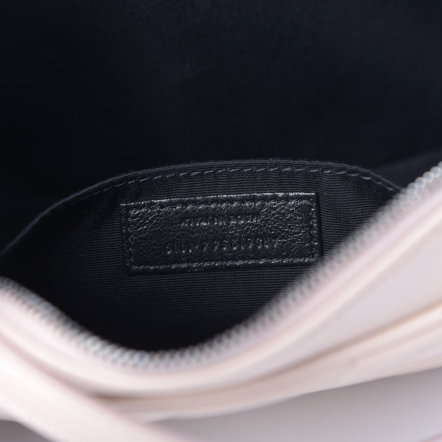 Saint Laurent Calfskin Matelasse Monogram Lou Camera Bag Marble Pink 7 of 11