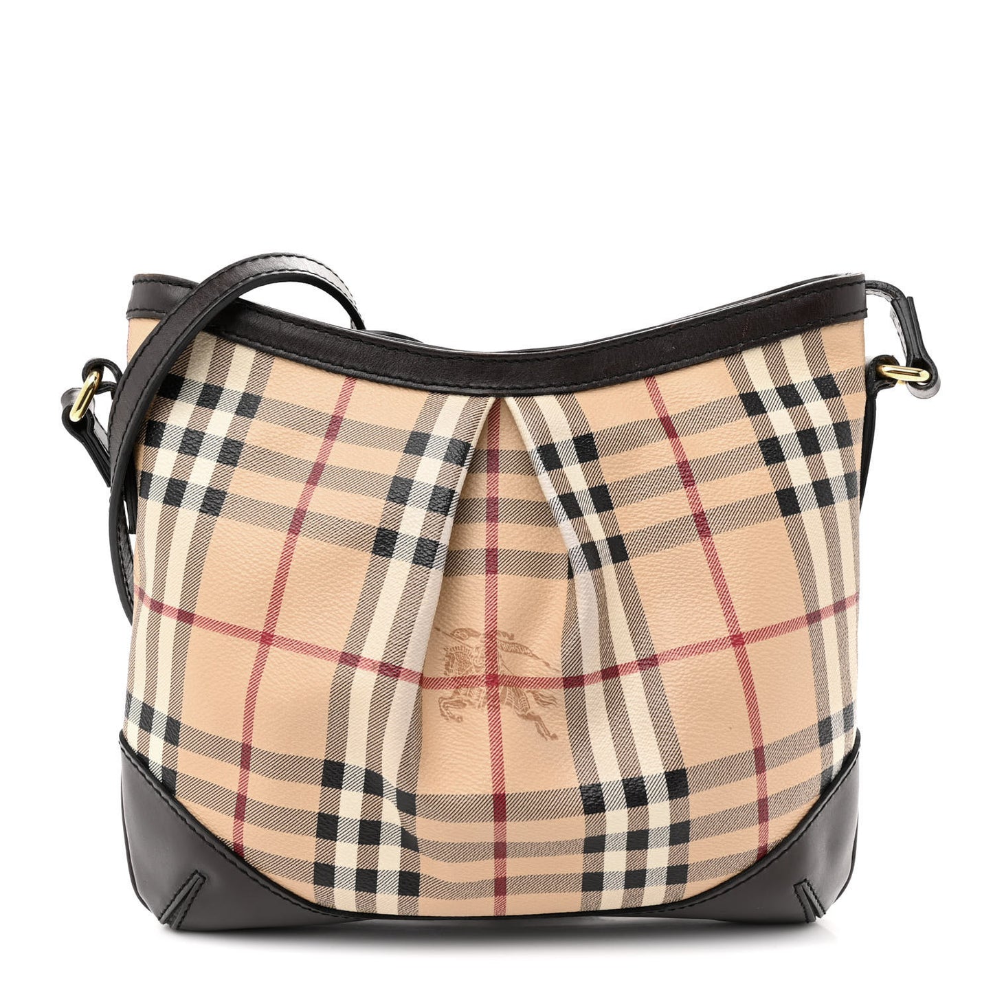 Haymarket Check Hartham Crossbody Chocolate