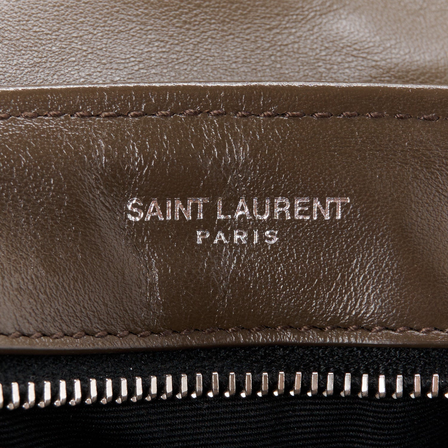 Saint Laurent Calfskin Y Quilted Monogram Toy Loulou Crossbody Bag Faggio 6 of 11