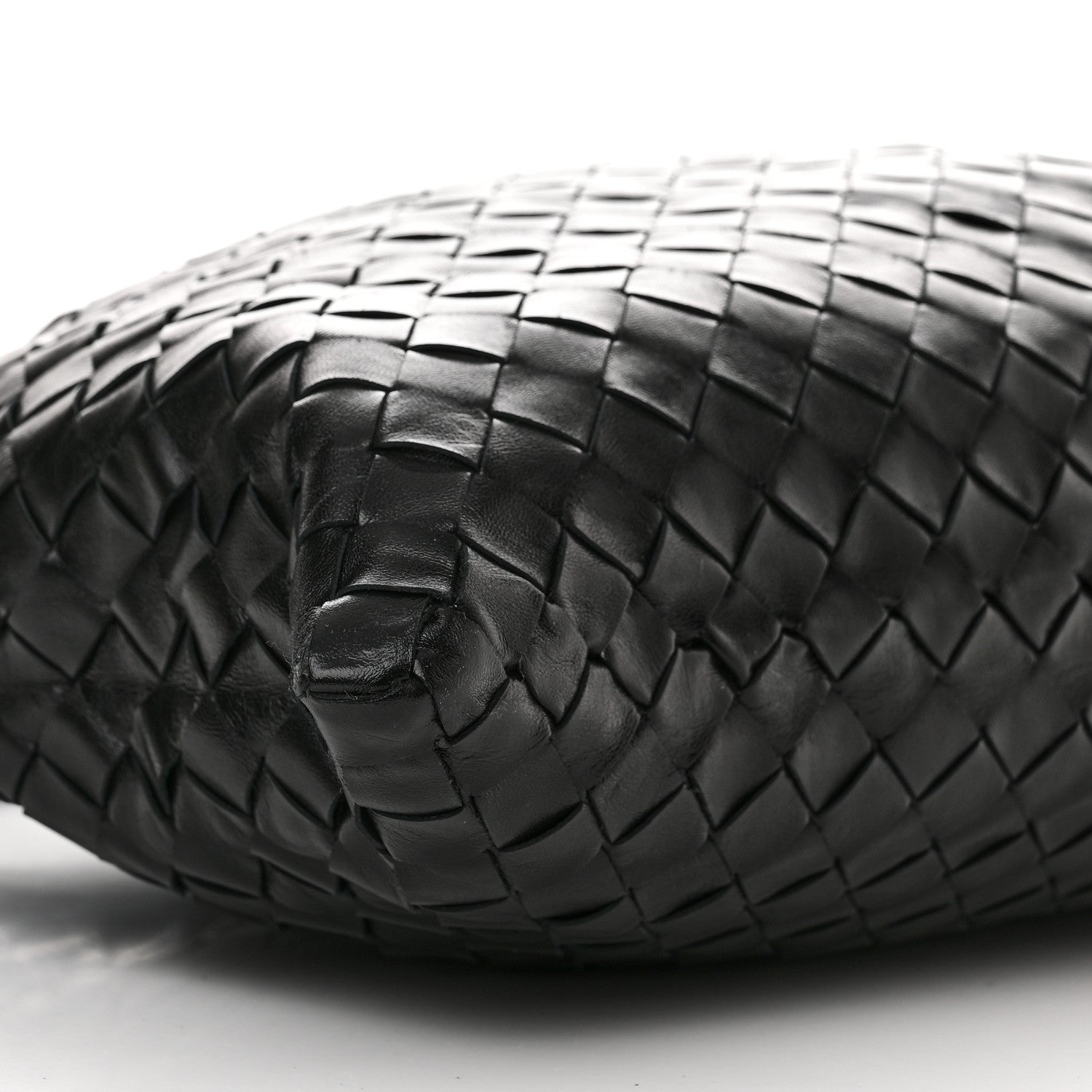 Bottega Veneta Calfskin Intrecciato Small Hop Black 8 of 9