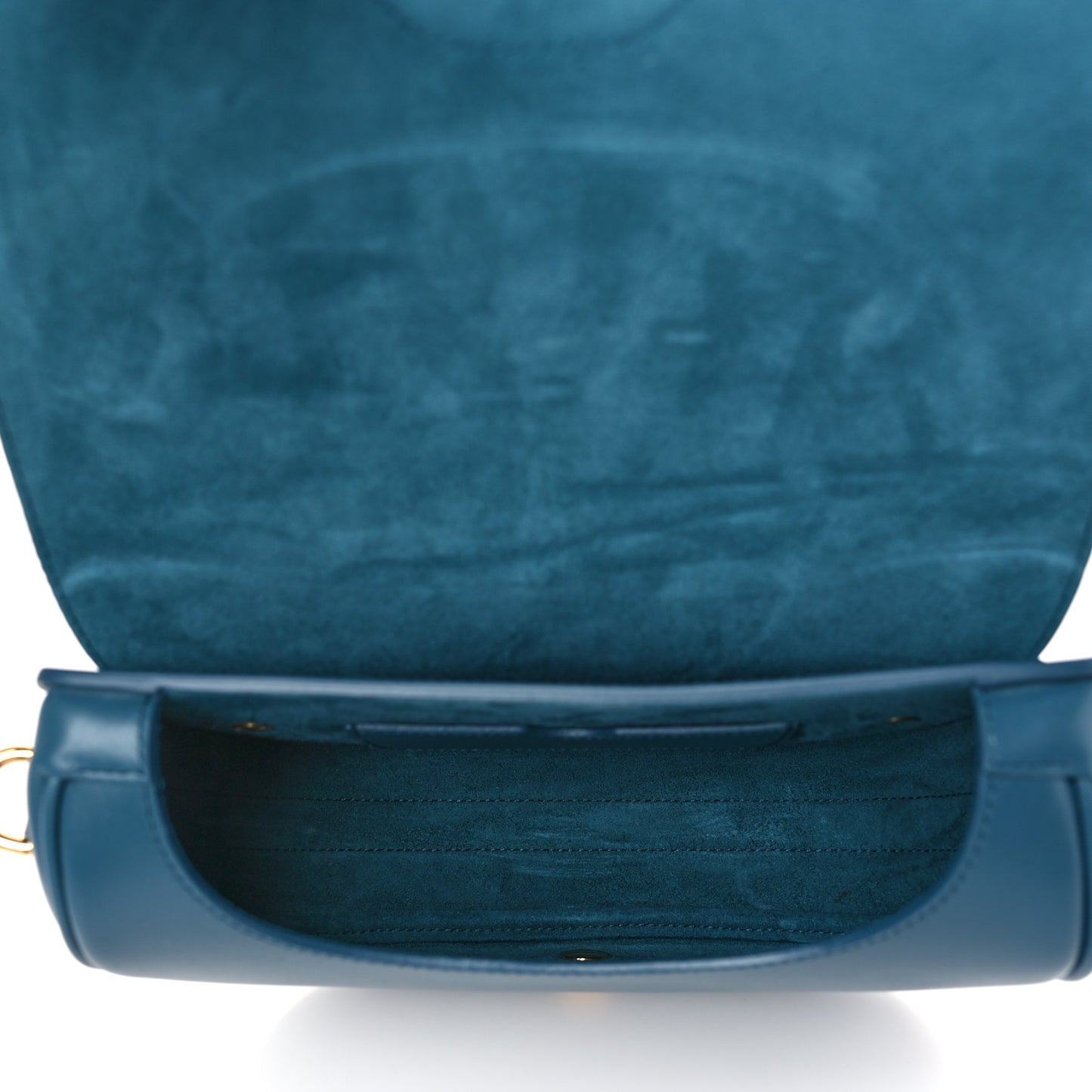 Box Calfskin Medium Bobby Flap Blue