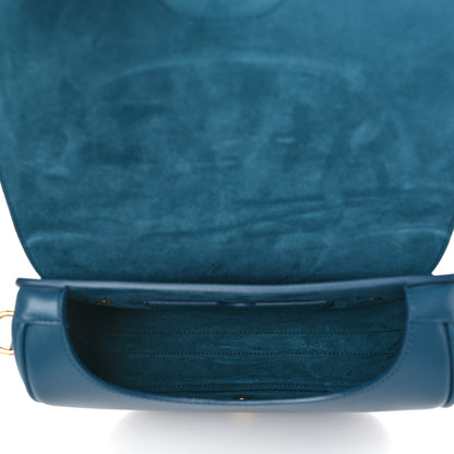 Christian Dior Box Calfskin Medium Bobby Flap Blue 5 of 9