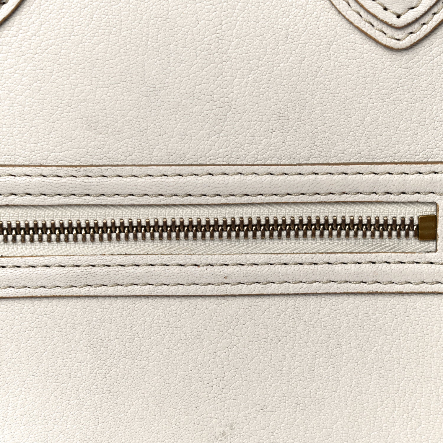 Celine Goatskin Mini Luggage White 15 of 33