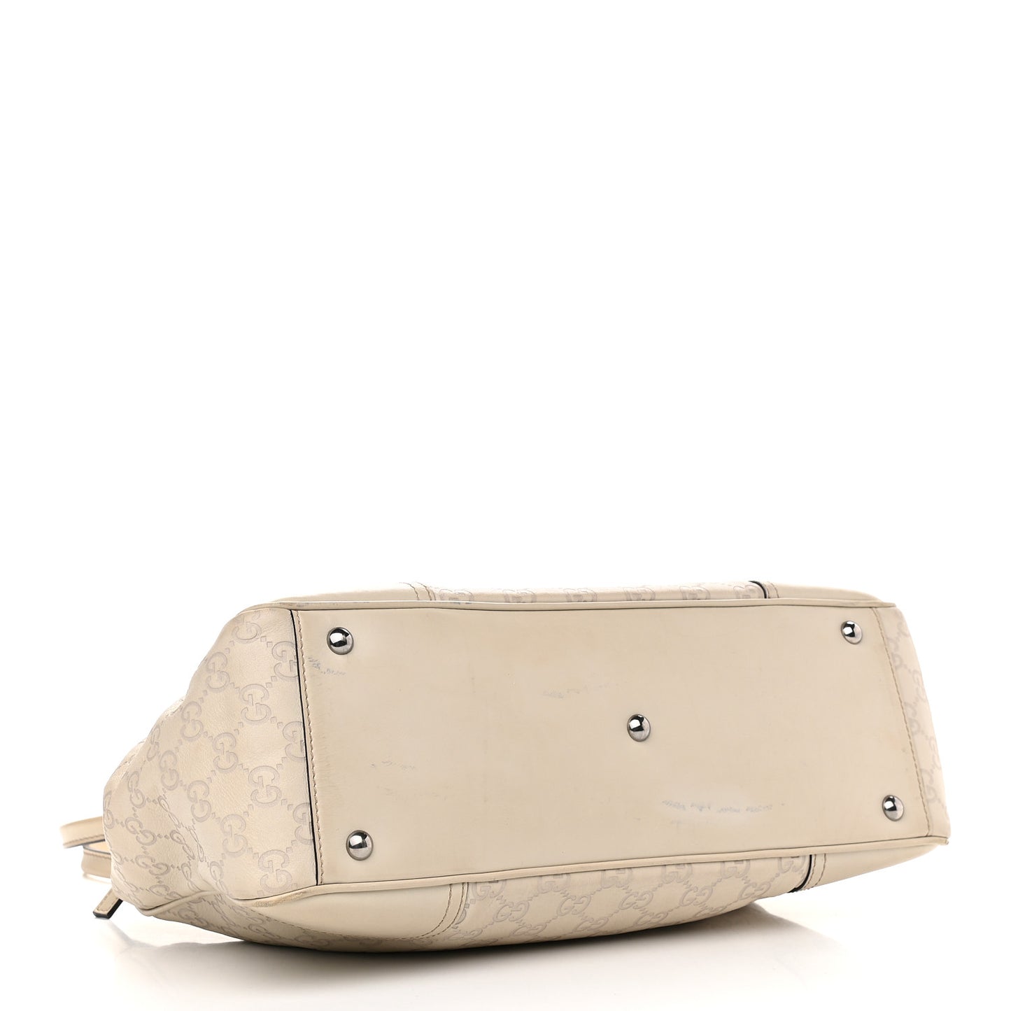 Guccissima Medium Princy Tote Off White