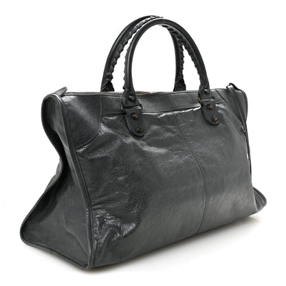 Balenciaga Agneau Classic Hardware Work Anthracite 3 of 10