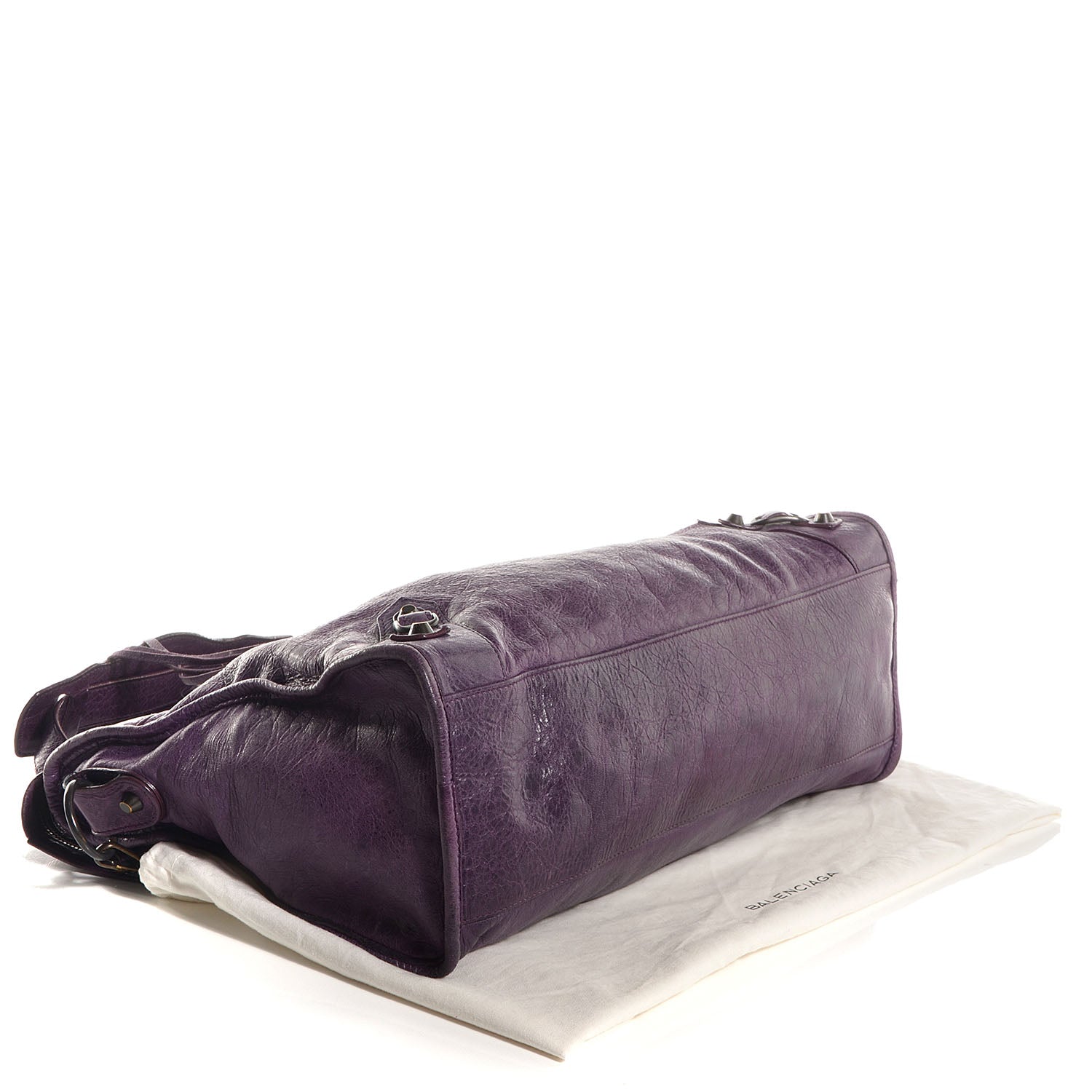 Balenciaga Agneau Classic Hardware City Raisin 6 of 12