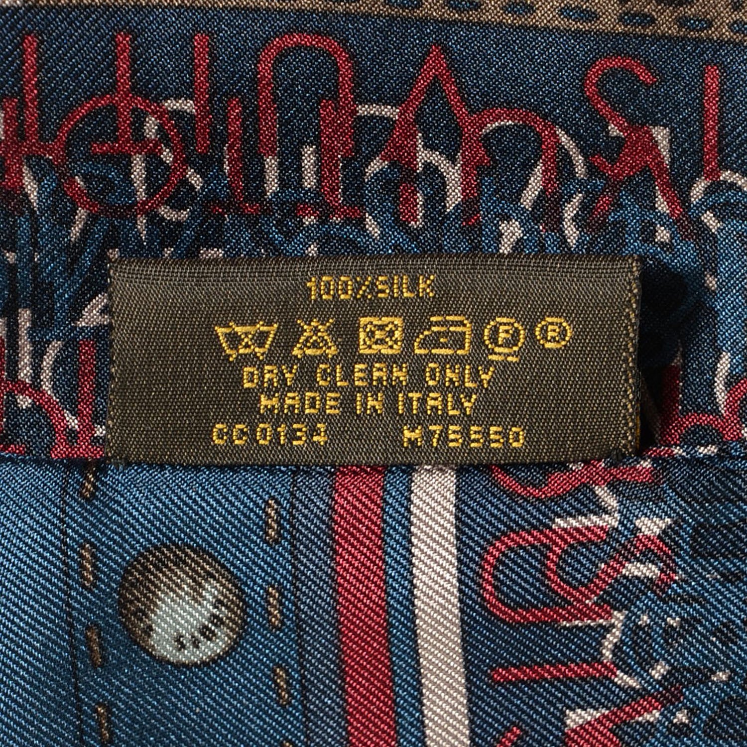 Louis Vuitton Silk Monogram Map Bandeau 4 of 4