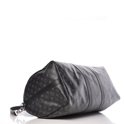 Louis Vuitton Monogram Eclipse Keepall Bandouliere 55 4 of 9
