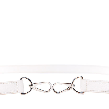Louis Vuitton Calfskin 20 mm Adjustable Shoulder Strap White 3 of 4