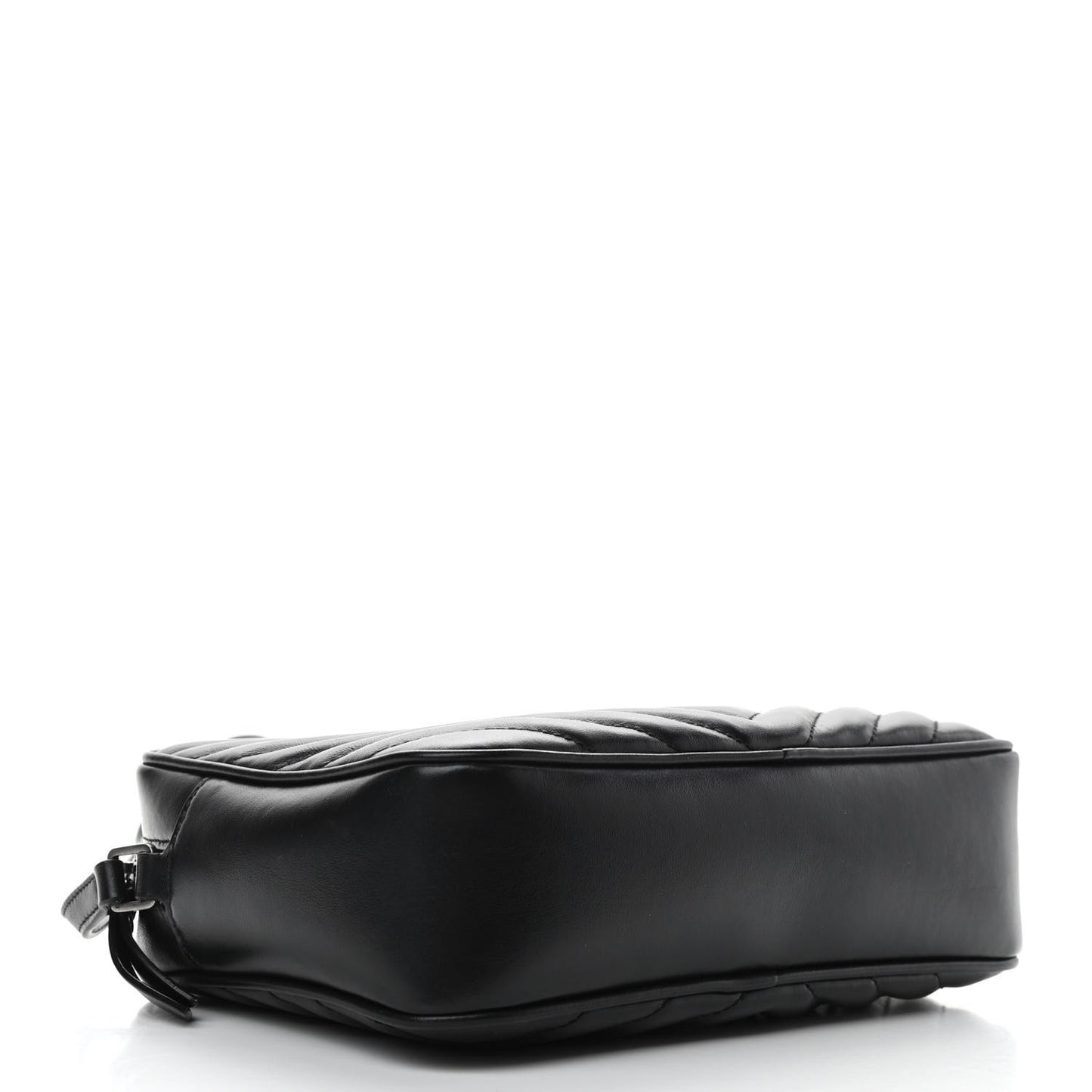 Calfskin Matelasse Monogram Lou Camera Bag Black