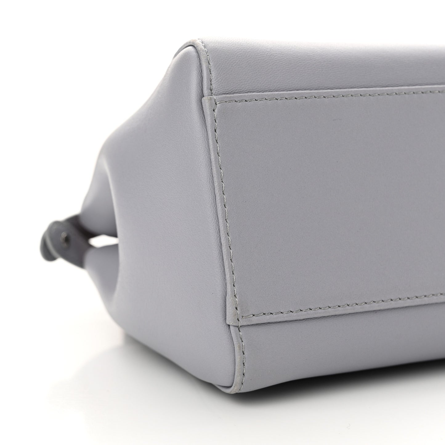 Nappa Studded Mini Peekaboo Iconic Satchel Grey Multicolor