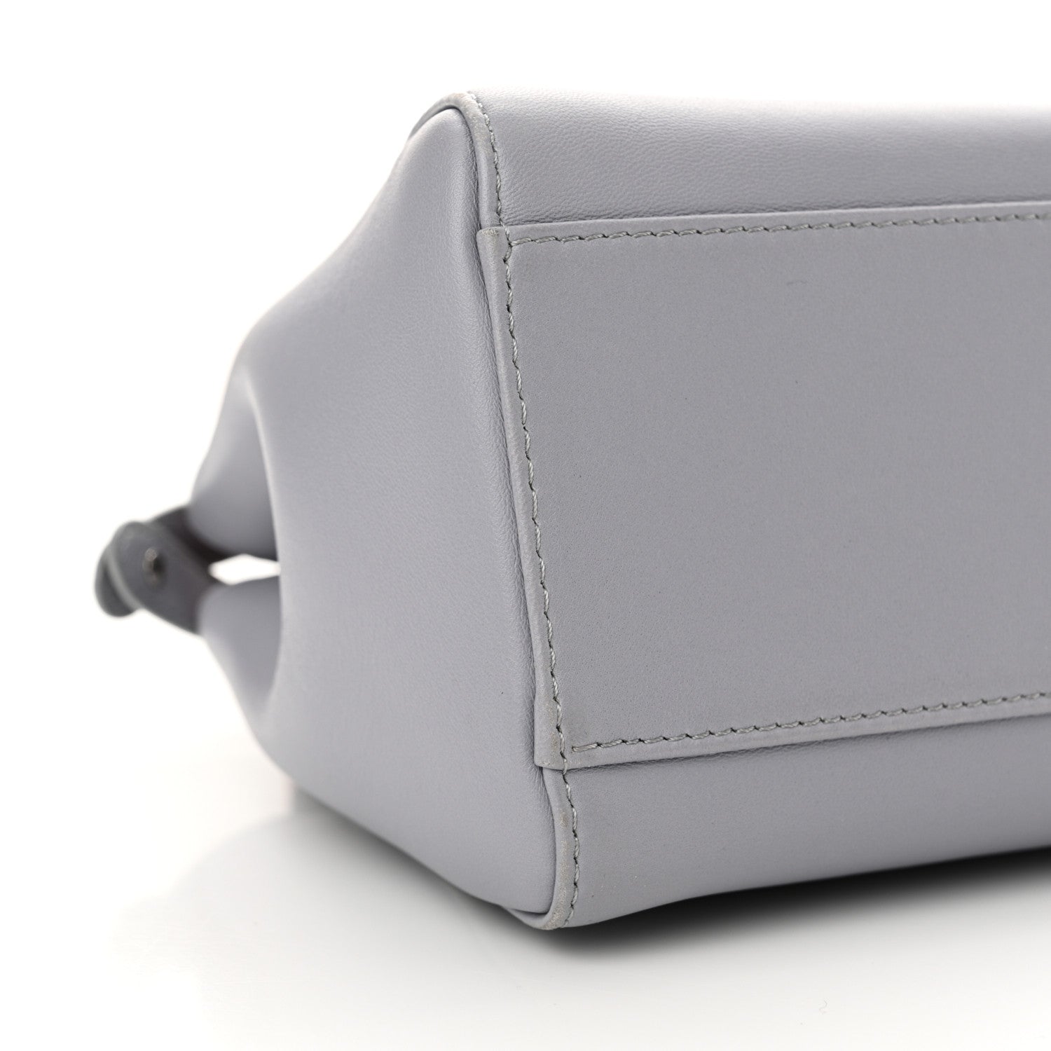 Fendi Nappa Studded Mini Peekaboo Iconic Satchel Grey Multicolor 8 of 11