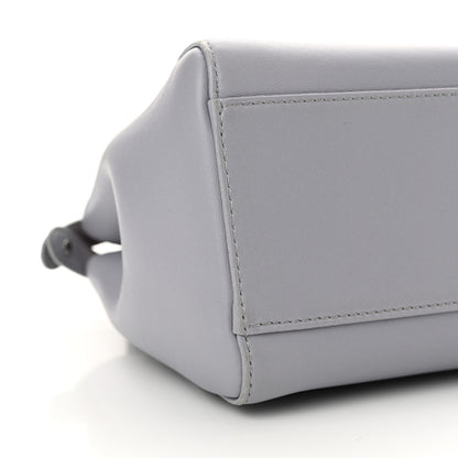 Fendi Nappa Studded Mini Peekaboo Iconic Satchel Grey Multicolor 8 of 11