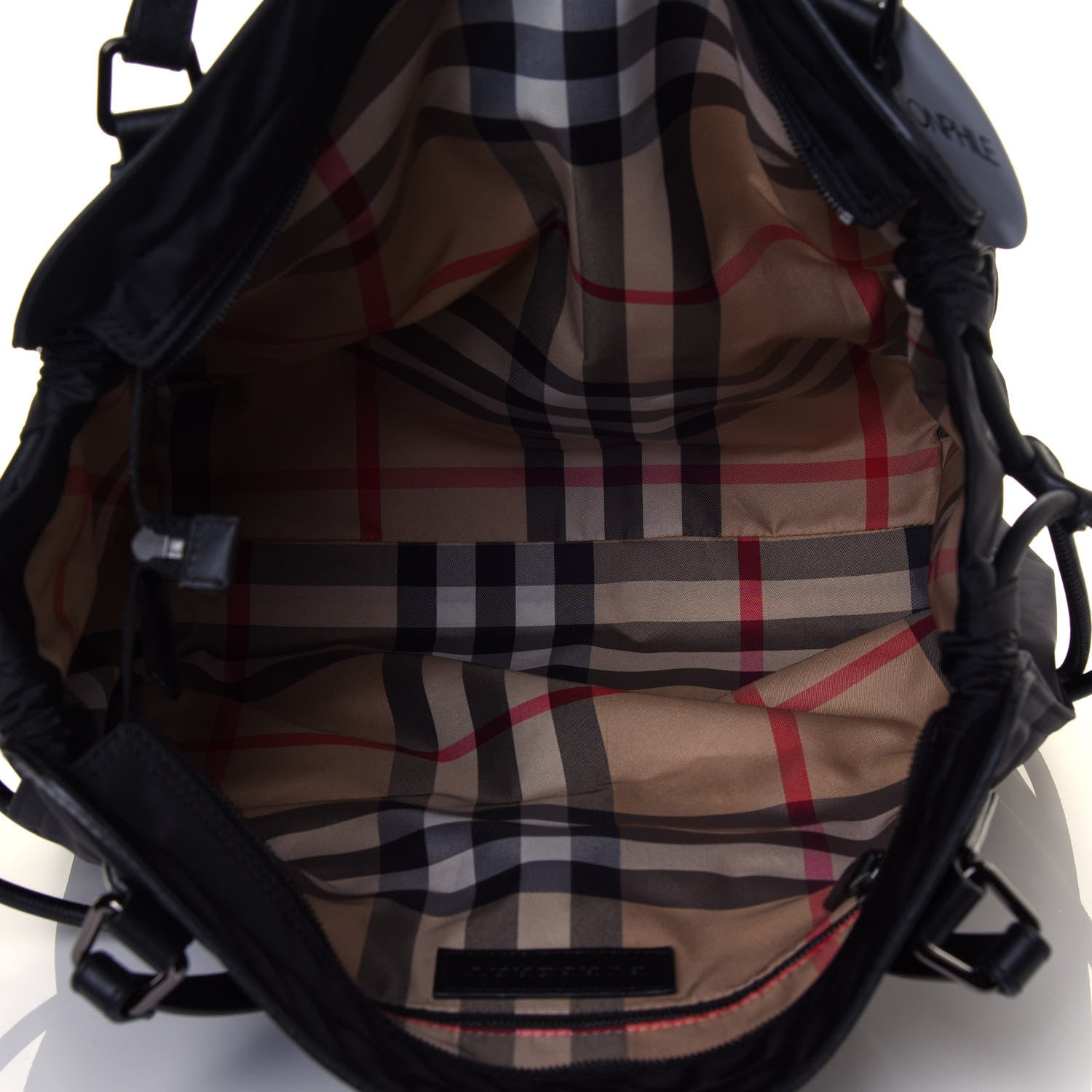 Burberry Nylon Buckleigh Packable Tote Black 4 of 4
