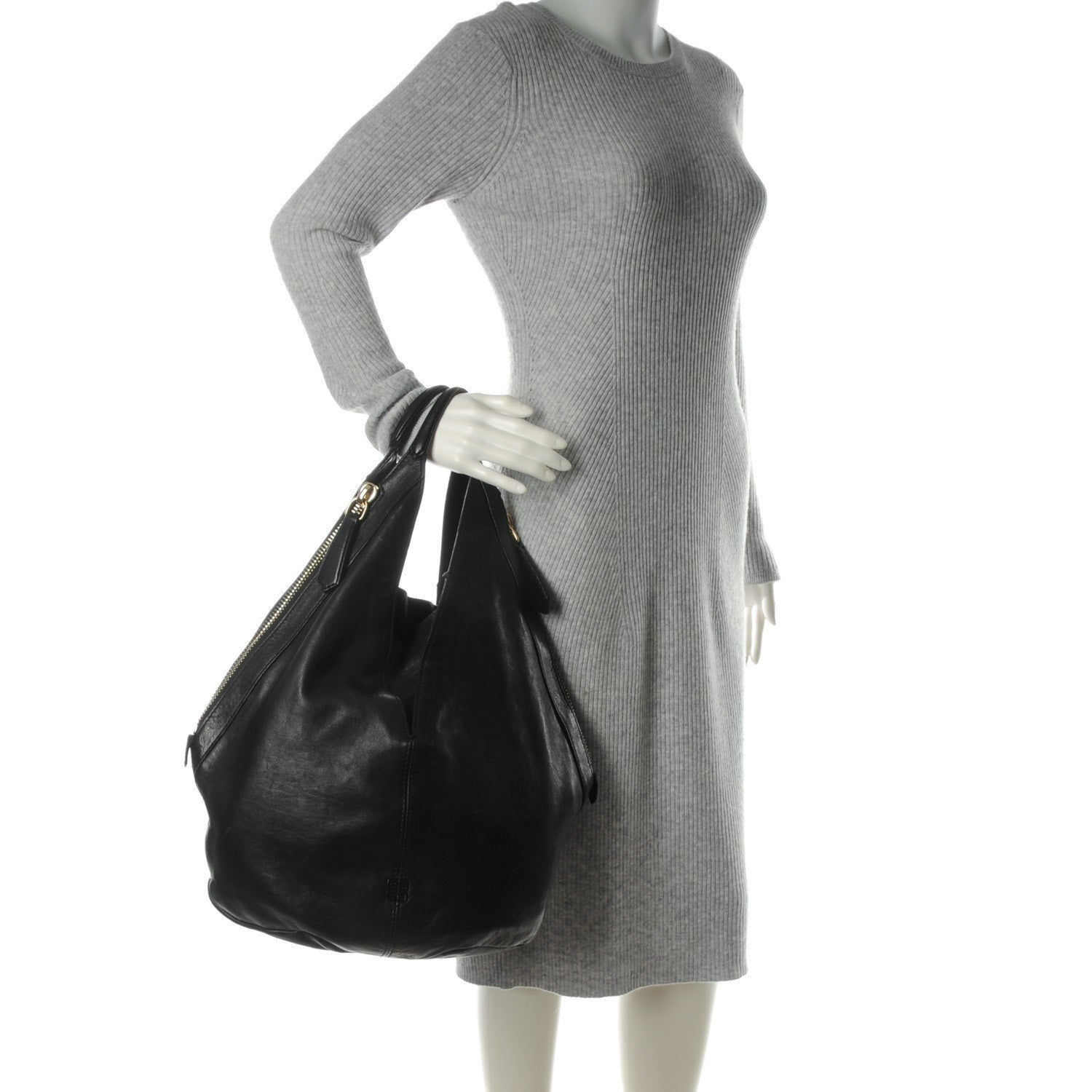 Givenchy Lambskin Small Tinhan Hobo Black 2 of 9