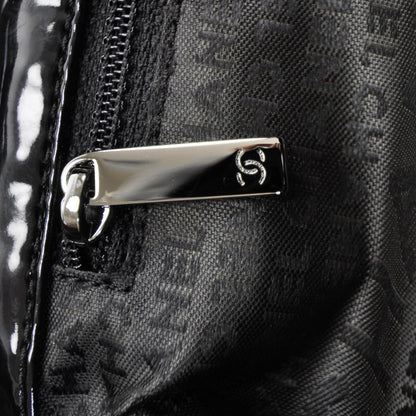 Chanel Vinyl XL Coco Cabas Black 9 of 10