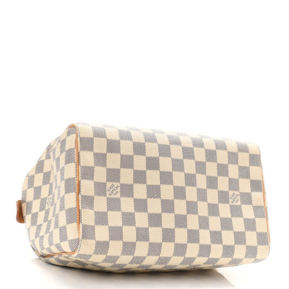 Louis Vuitton Damier Azur Speedy 25 4 of 12