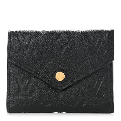 Louis Vuitton Empreinte Victorine Wallet Black 1 of 7