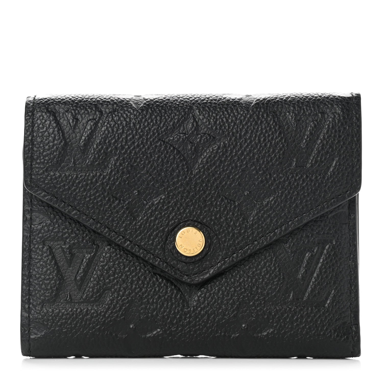 Louis Vuitton Empreinte Victorine Wallet Black 1 of 7