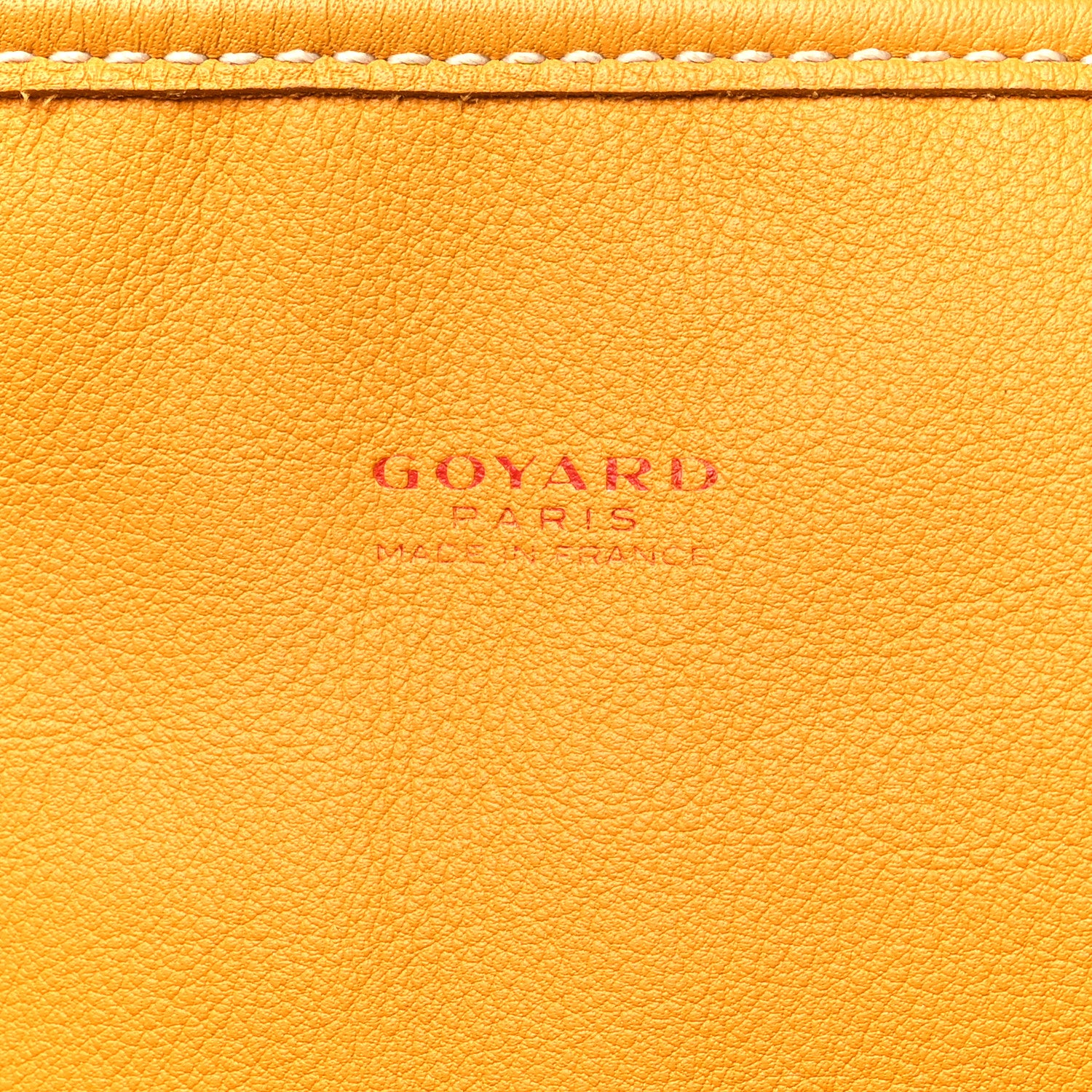 Goyard Goyardine Reversible Anjou GM Yellow 10 of 18
