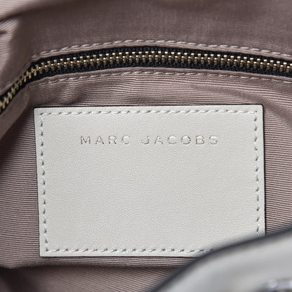 Marc Jacobs Suede Calfskin Studded Zip Flap Backpack Dove 6 of 10
