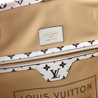 Louis Vuitton Monogram Giant Neverfull MM Kaki 9 of 11