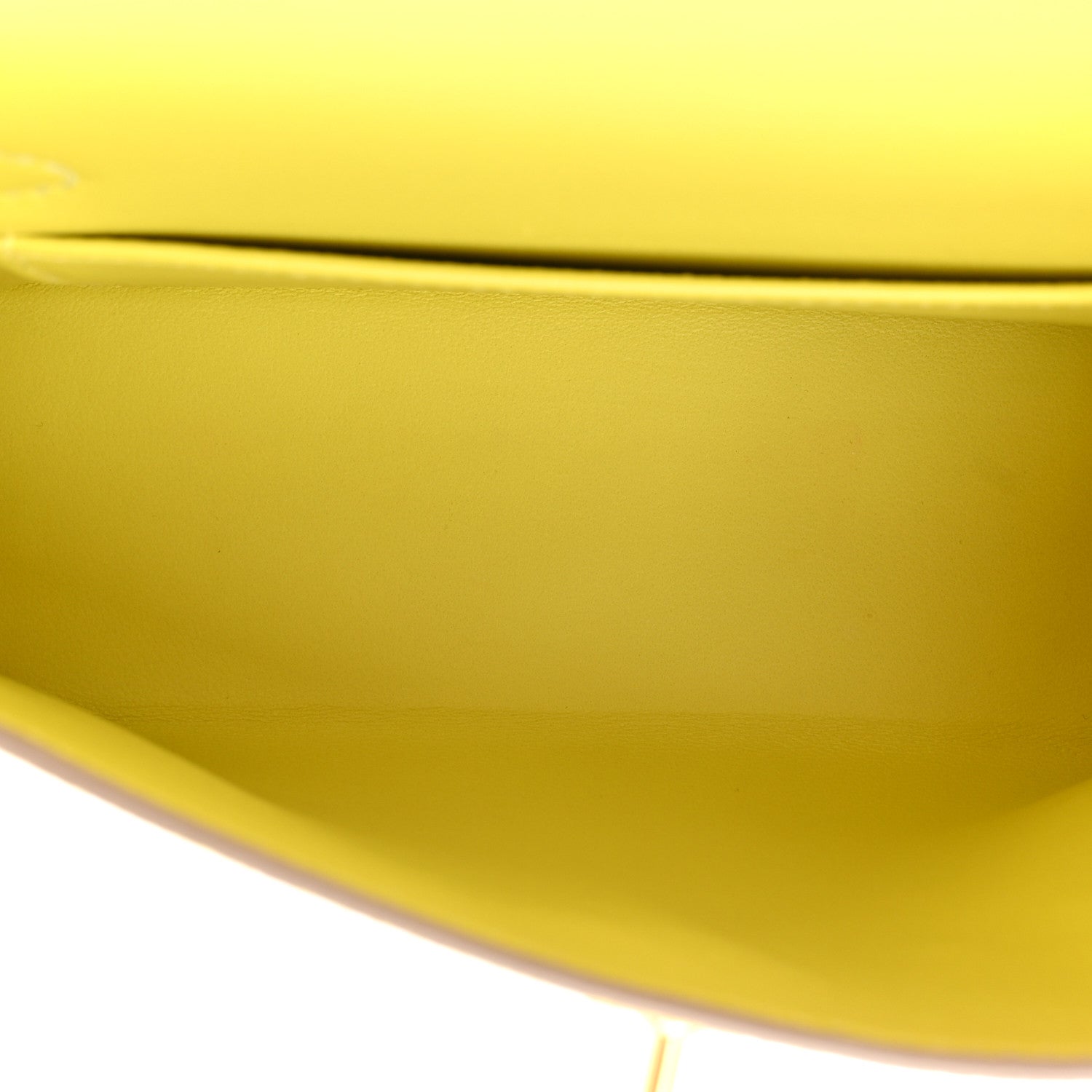 Hermes Chevre Mysore Horseshoe Mini Kelly Sellier 20 Lime Gris Perle 5 of 12