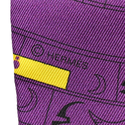 Hermes Silk Astrologie Twilly 4 of 6