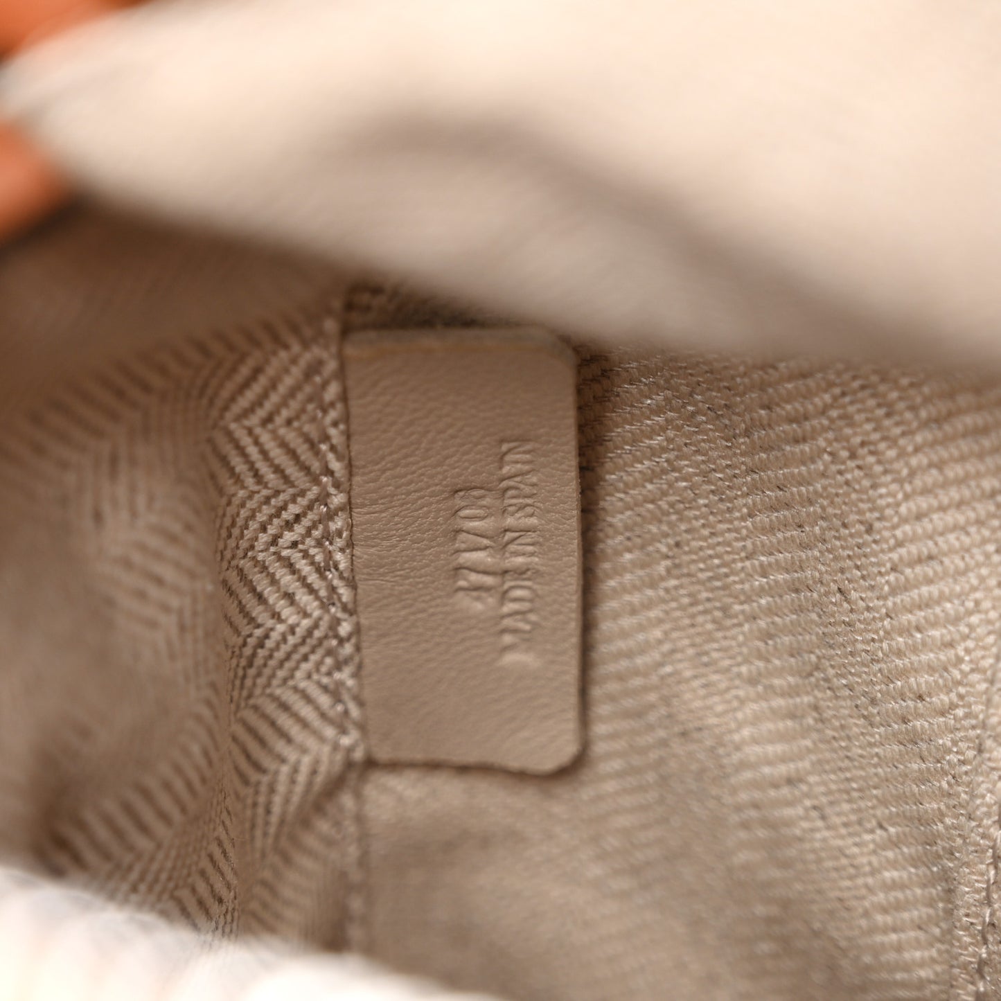 Calfskin Small Puzzle Bag Tan