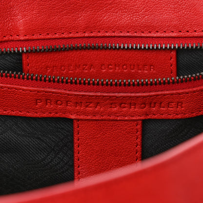 Proenza Schouler Lambskin Medium PS1 Satchel Bright Red 5 of 14